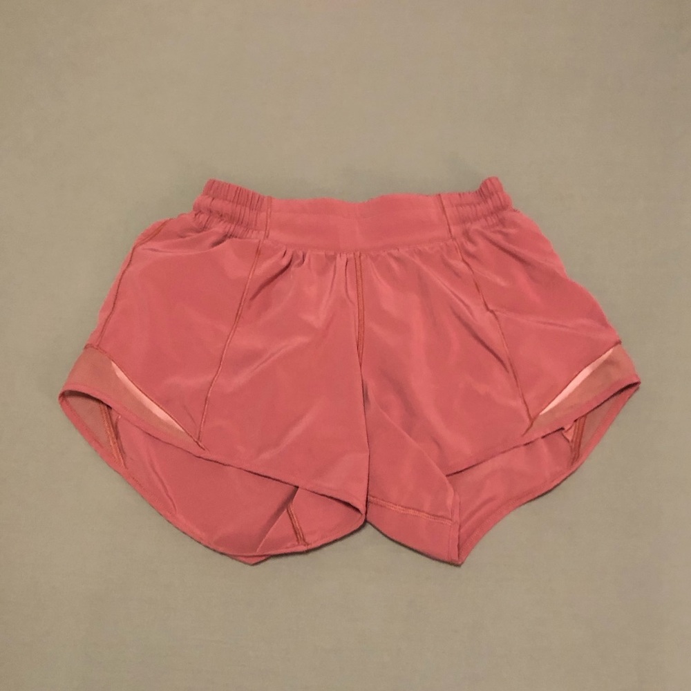 Lululemon Mauve Hotty Hot Shorts